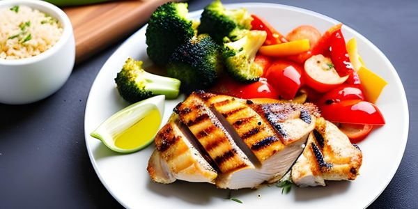 Grilled Chicken with Mixed Vegetables